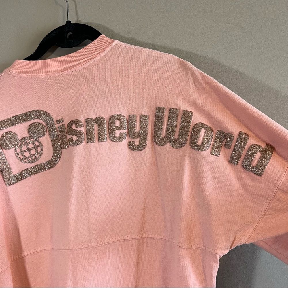 Disneyworld Spirit Jersey‎ Rose Gold Glitter Spirit Jersey XS - Picture 10 of 14
